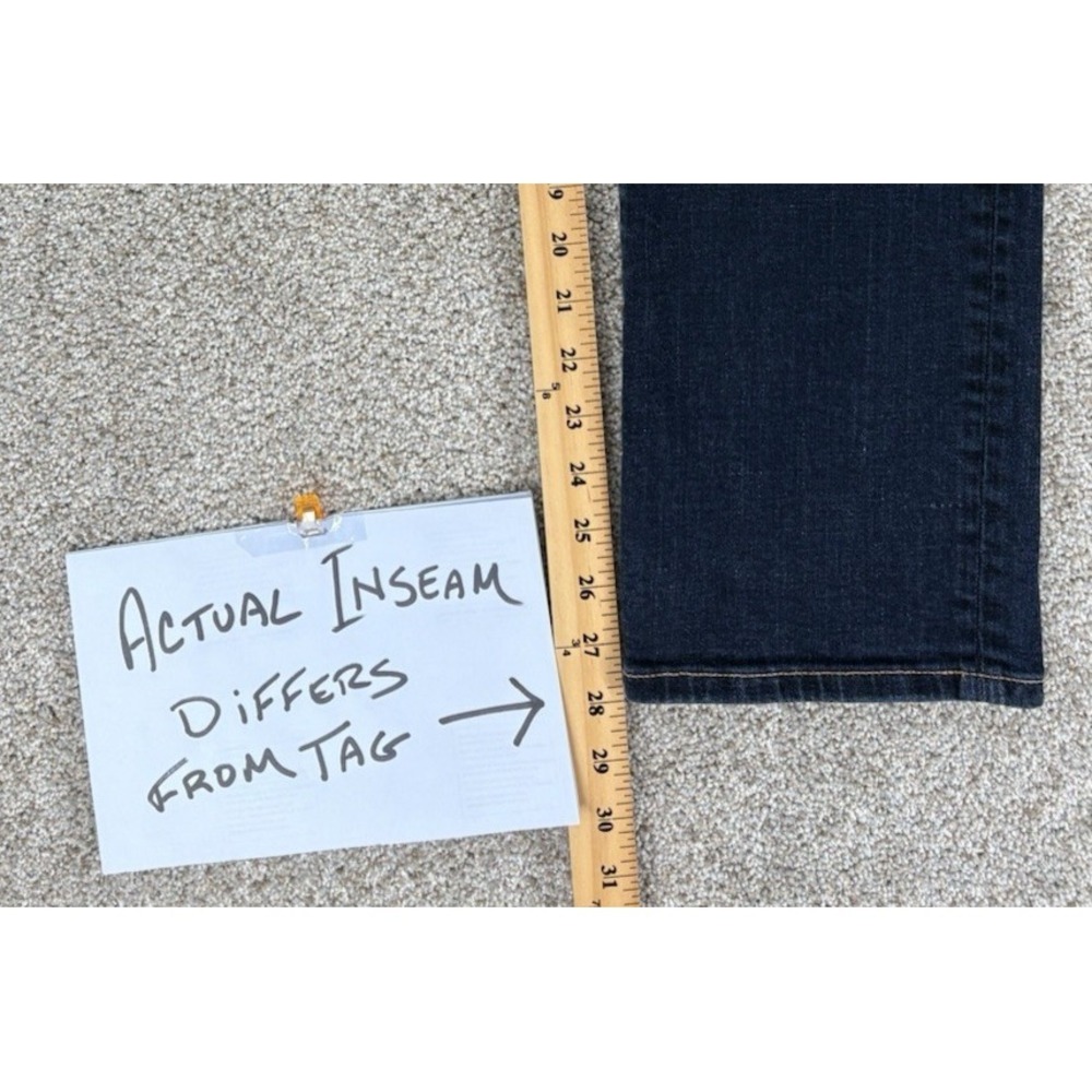Lucky Brand 223 Straight Jeans Mens Size 32 Blue HULA Wash Cotton Tencel Coolmax - Picture 11 of 12